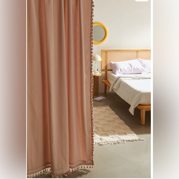 Palma Fringe Light Blocking Window Curtains - Picture 1 of 4